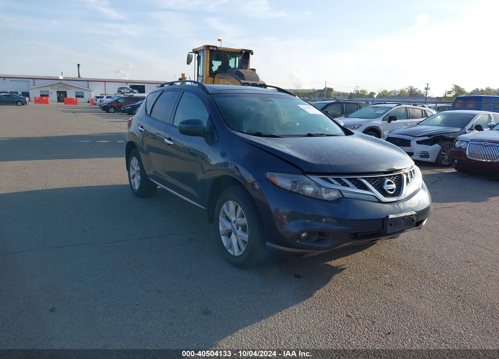 2012 NISSAN MURANO SL VIN: JN8AZ1MW1CW220686