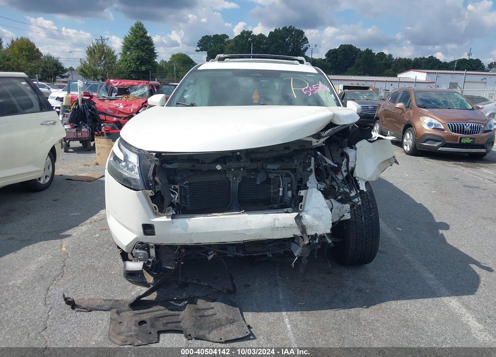 2022 NISSAN PATHFINDER PLATINUM 2WD VIN: 5N1DR3DH8NC235353