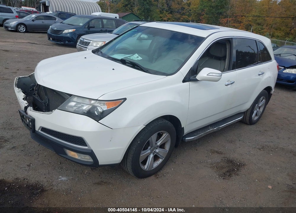 2011 ACURA MDX TECHNOLOGY PACKAGE VIN: 2HNYD2H41BH505340