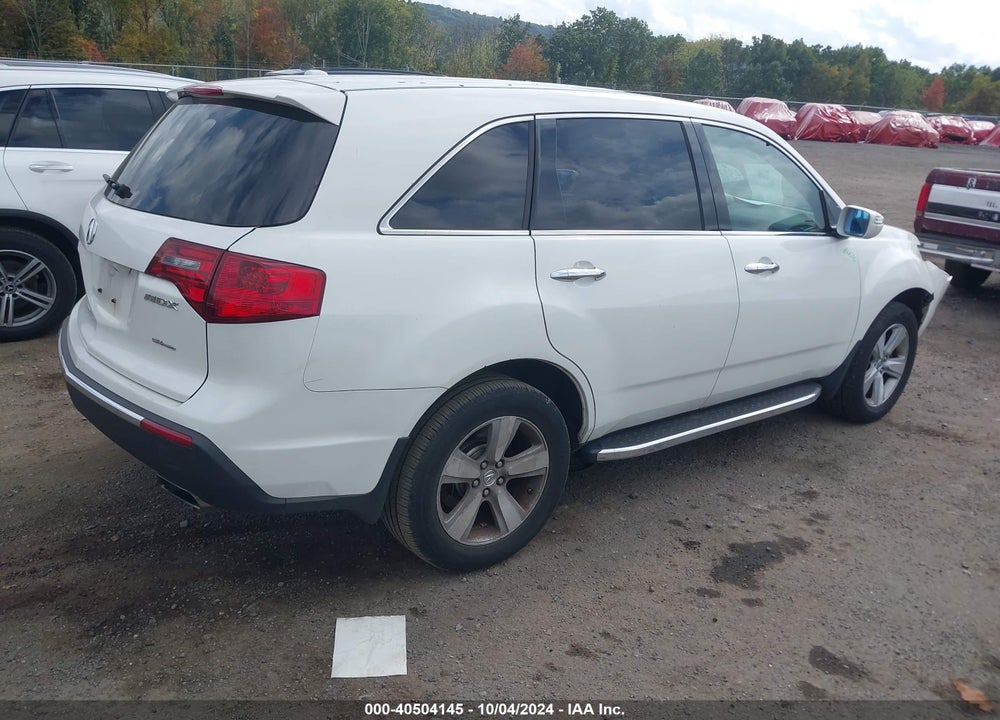2011 ACURA MDX TECHNOLOGY PACKAGE VIN: 2HNYD2H41BH505340