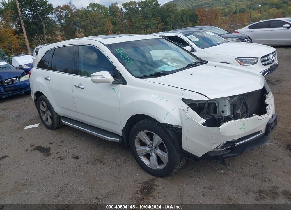 2011 ACURA MDX TECHNOLOGY PACKAGE VIN: 2HNYD2H41BH505340