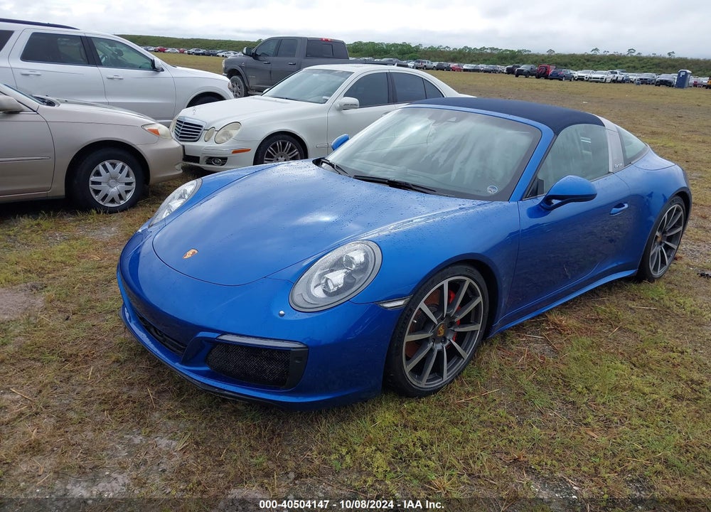 2017 PORSCHE 911 TARGA 4S VIN: WP0BB2A9XHS136552