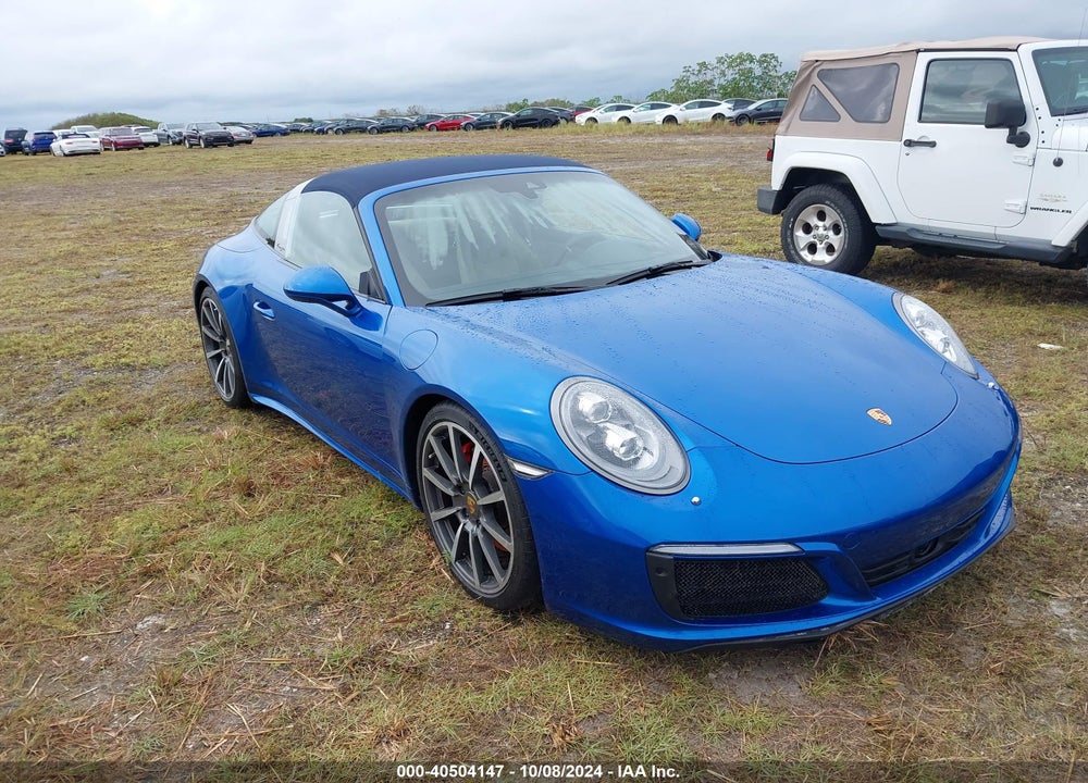 2017 PORSCHE 911 TARGA 4S VIN: WP0BB2A9XHS136552