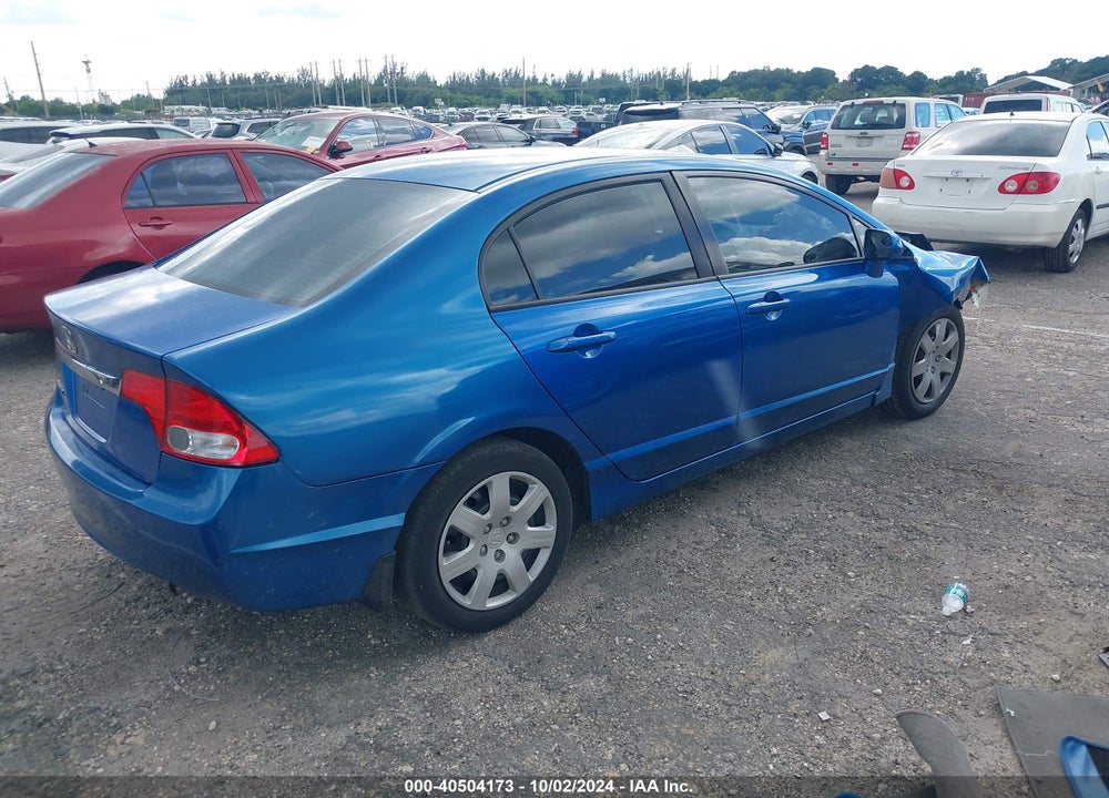 2009 HONDA CIVIC LX VIN: 2HGFA16559H514114