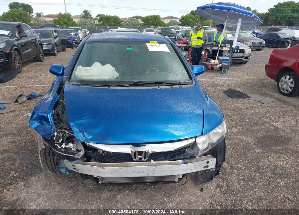 2009 HONDA CIVIC LX VIN: 2HGFA16559H514114