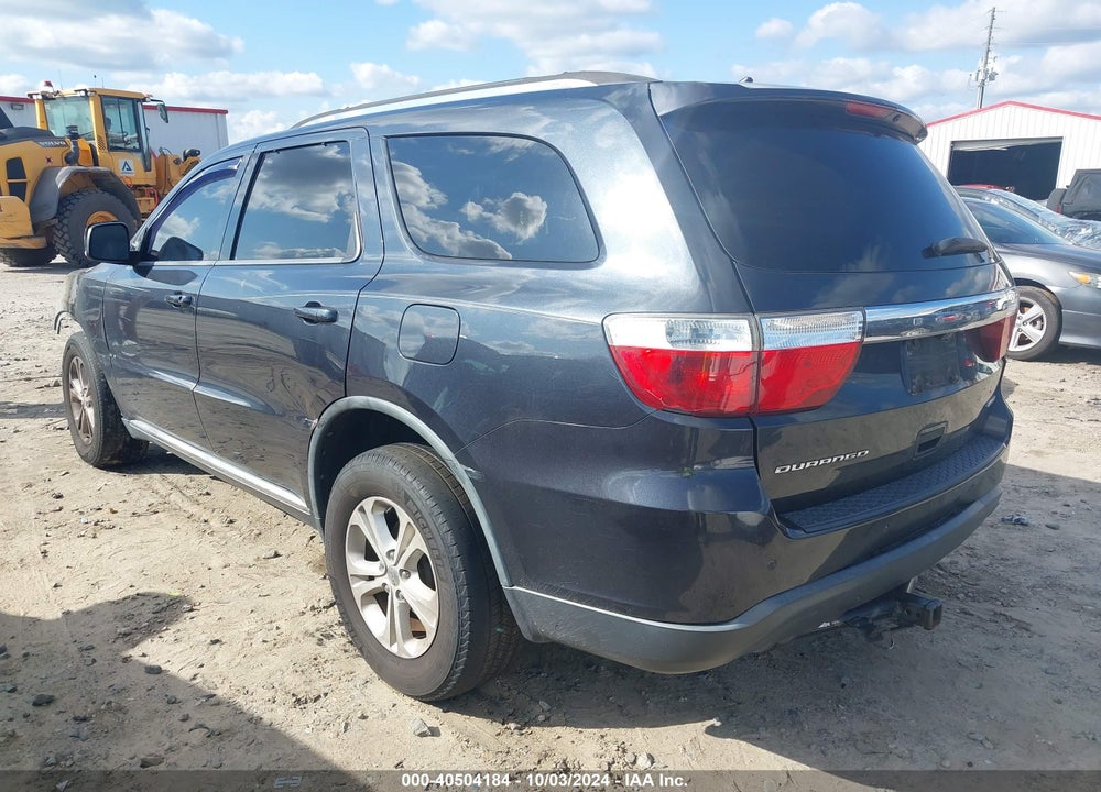 2012 DODGE DURANGO CREW VIN: 1C4RDHDG6CC247317