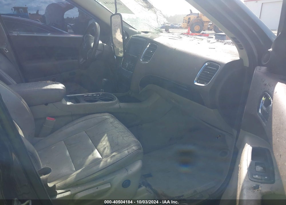2012 DODGE DURANGO CREW VIN: 1C4RDHDG6CC247317