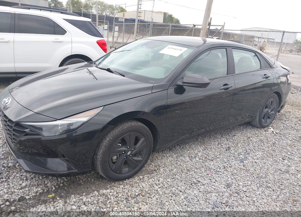 2023 HYUNDAI ELANTRA HYBRID BLUE VIN: KMHLM4AJ6PU081911