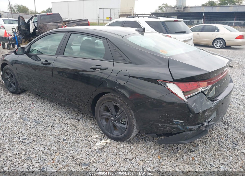 2023 HYUNDAI ELANTRA HYBRID BLUE VIN: KMHLM4AJ6PU081911