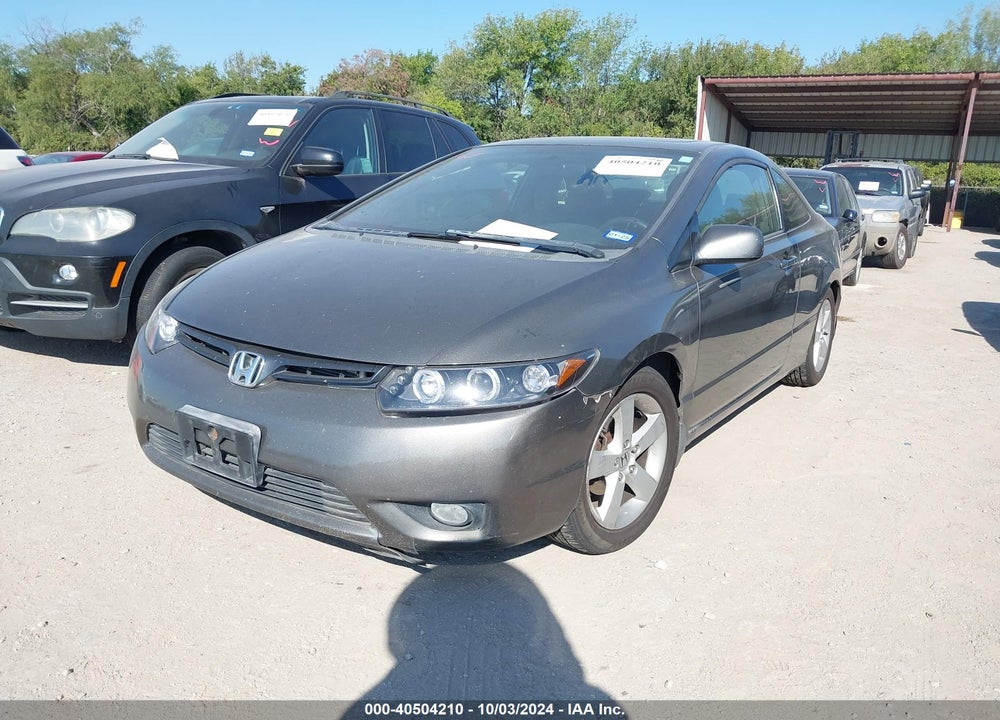 2007 HONDA CIVIC EX VIN: 2HGFG12807H518101