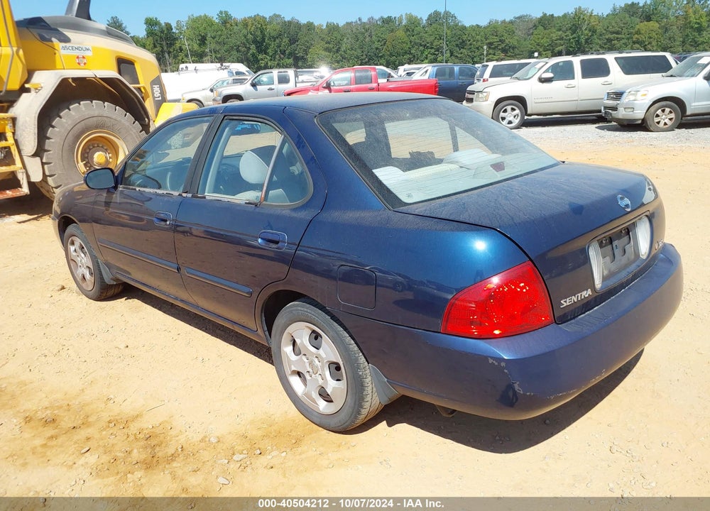 2006 NISSAN SENTRA 1.8S VIN: 3N1CB51D96L554660