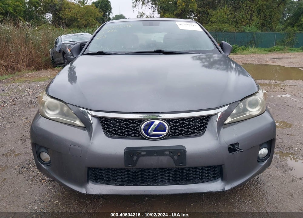 2013 LEXUS CT 200H VIN: JTHKD5BH5D2157884