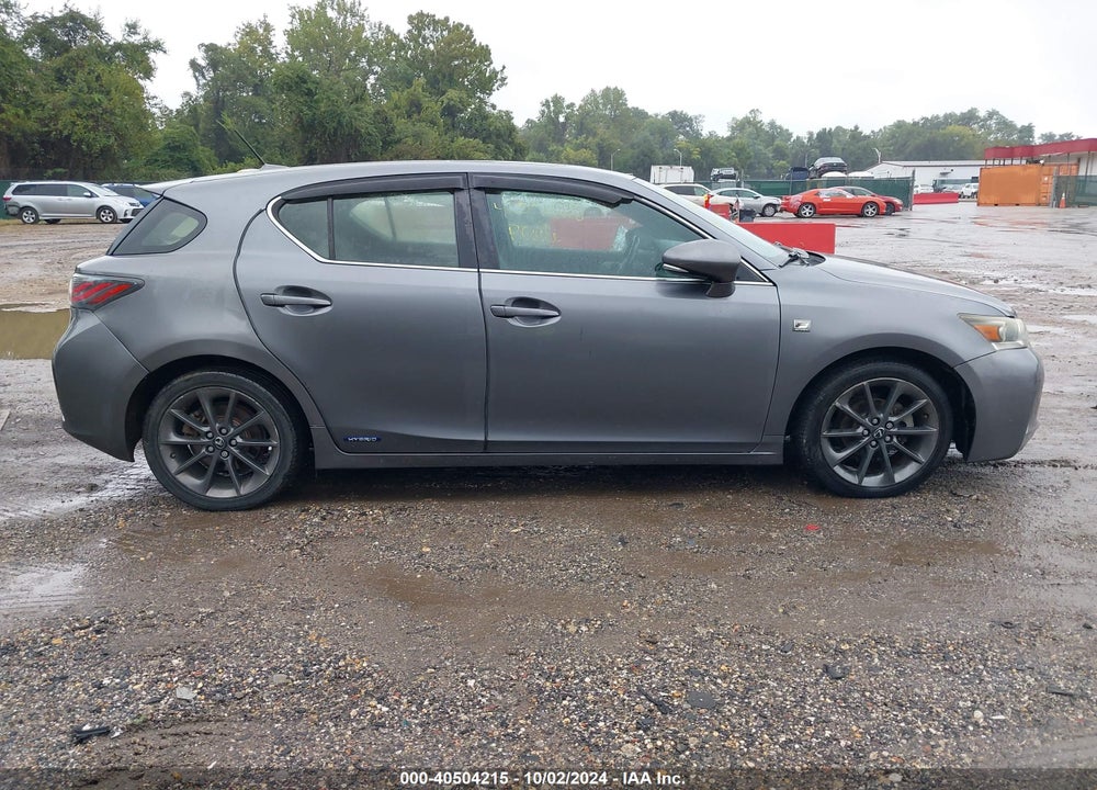 2013 LEXUS CT 200H VIN: JTHKD5BH5D2157884