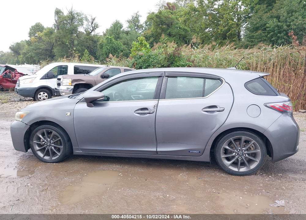 2013 LEXUS CT 200H VIN: JTHKD5BH5D2157884