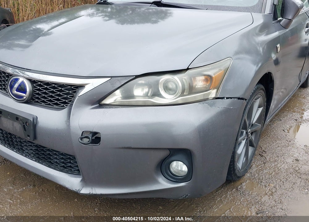 2013 LEXUS CT 200H VIN: JTHKD5BH5D2157884