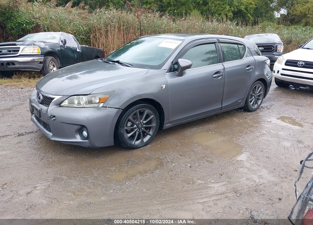 2013 LEXUS CT 200H VIN: JTHKD5BH5D2157884