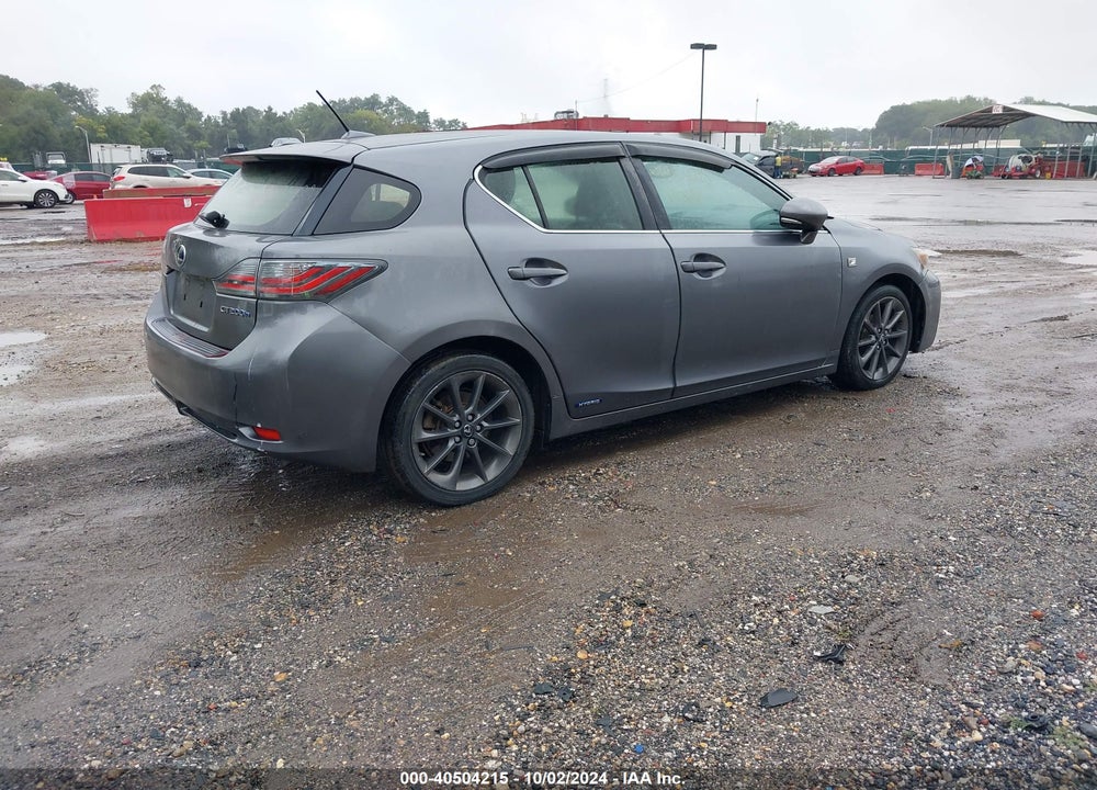 2013 LEXUS CT 200H VIN: JTHKD5BH5D2157884