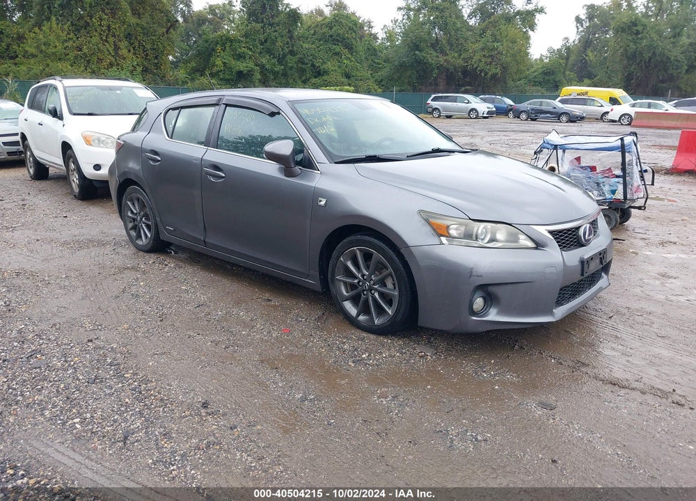 2013 LEXUS CT 200H VIN: JTHKD5BH5D2157884