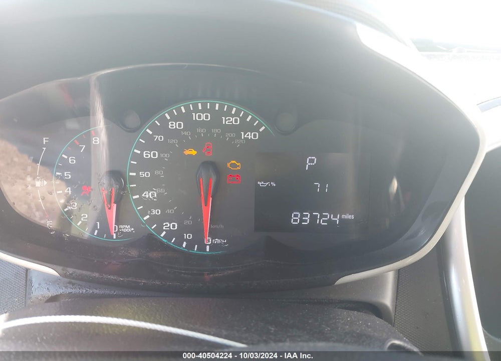 2017 CHEVROLET SONIC LT AUTO VIN: 1G1JD6SH2H4110916