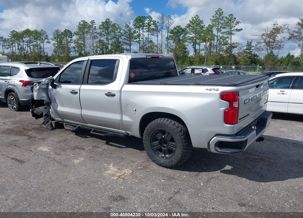 2022 CHEVROLET SILVERADO 1500 LTD 4WD SHORT BED CUSTOM VIN: 3GCPYBEK0NG165112