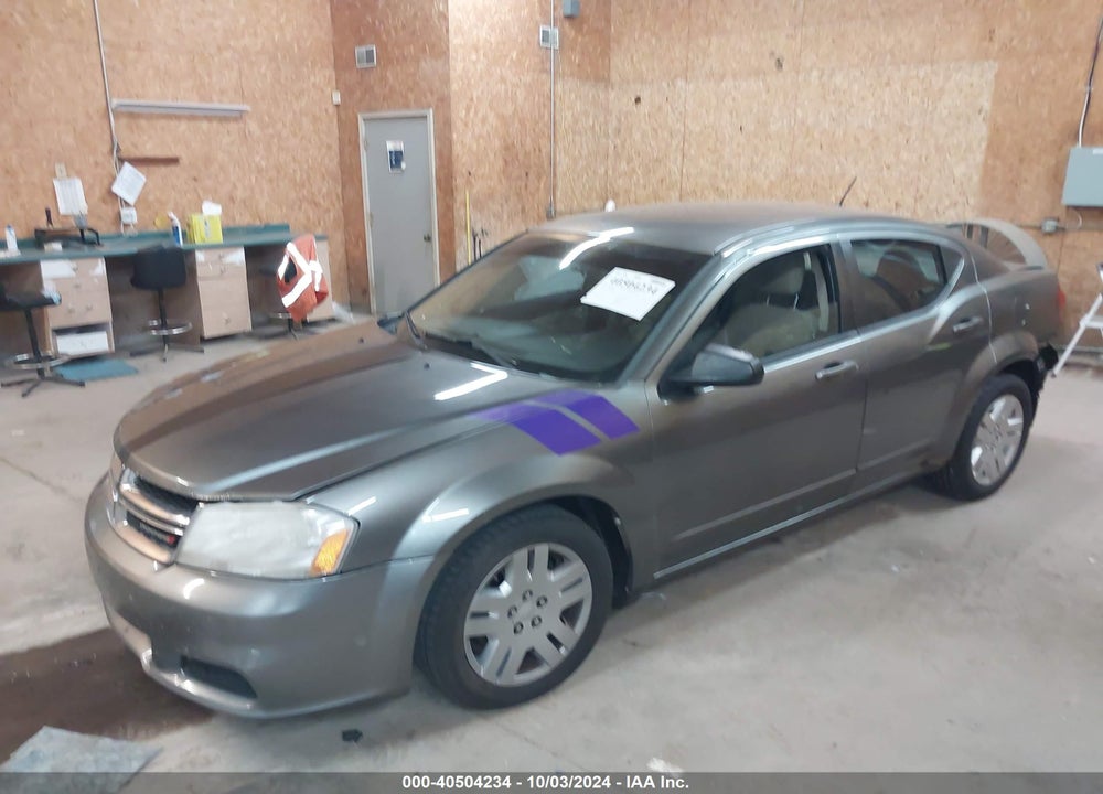 2012 DODGE AVENGER SE VIN: 1C3CDZAB8CN209469