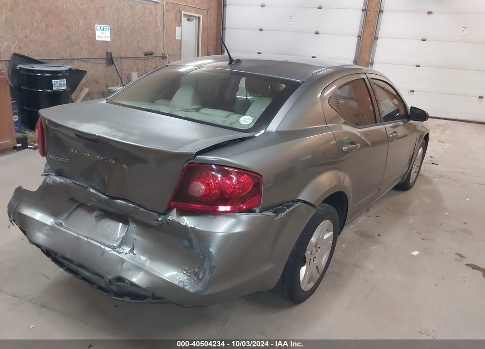 2012 DODGE AVENGER SE VIN: 1C3CDZAB8CN209469