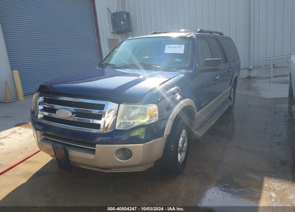 2008 KING FORD EXPEDITION EL EDDIE BAUER/ RANCH VIN: 1FMFK17598LA80755