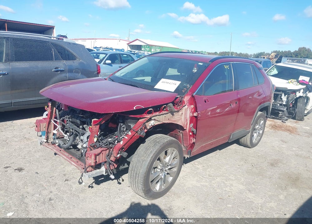 2019 TOYOTA RAV4 XLE PREMIUM VIN: 2T3C1RFV6KW045458