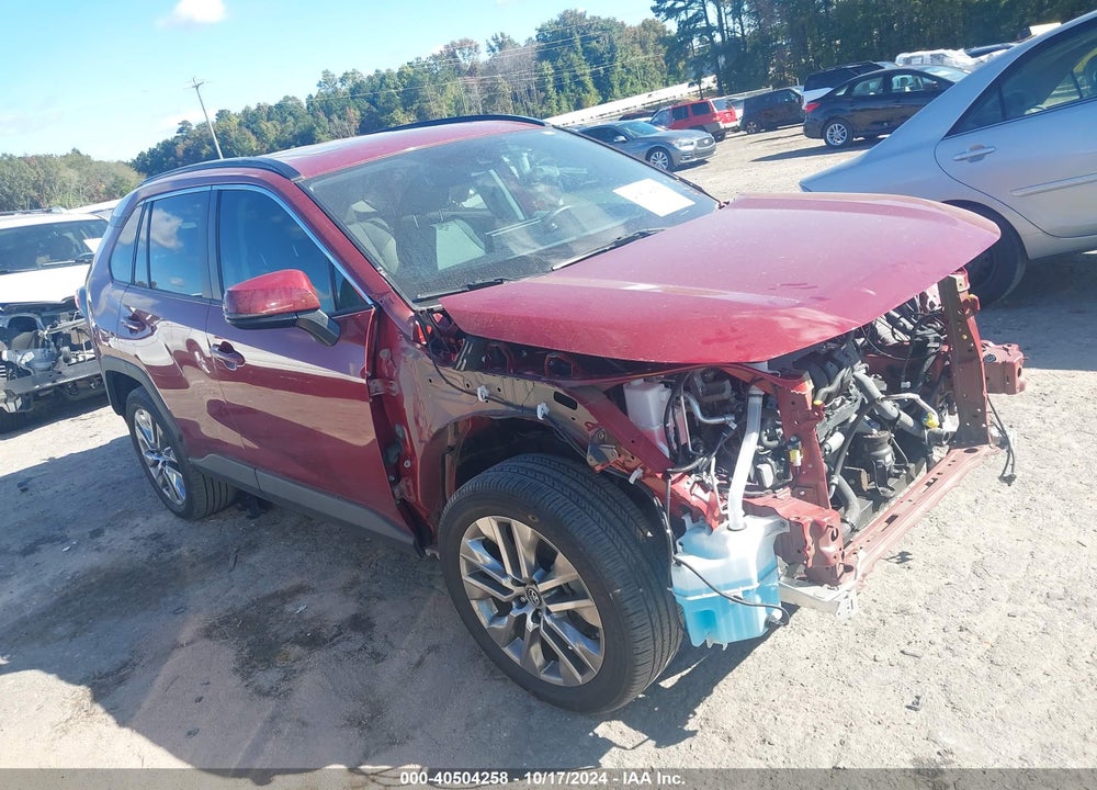 2019 TOYOTA RAV4 XLE PREMIUM VIN: 2T3C1RFV6KW045458