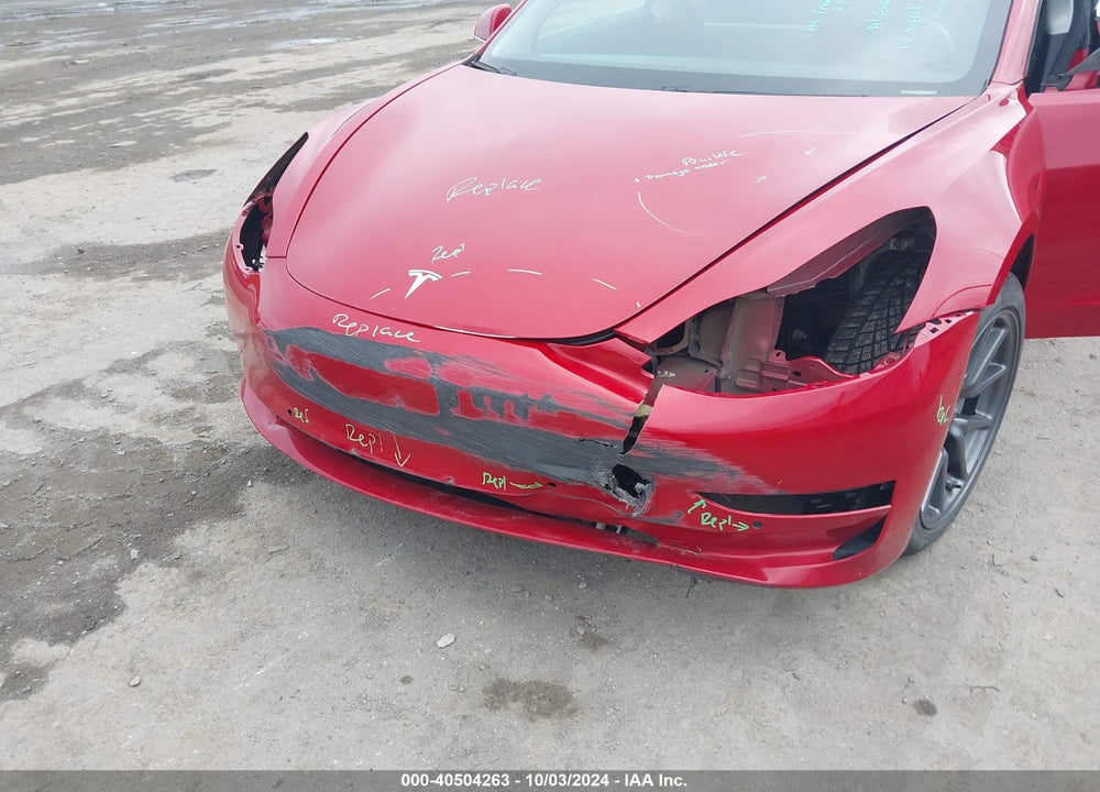 2018 TESLA MODEL 3 LONG RANGE/PERFORMANCE VIN: 5YJ3E1EB0JF054593