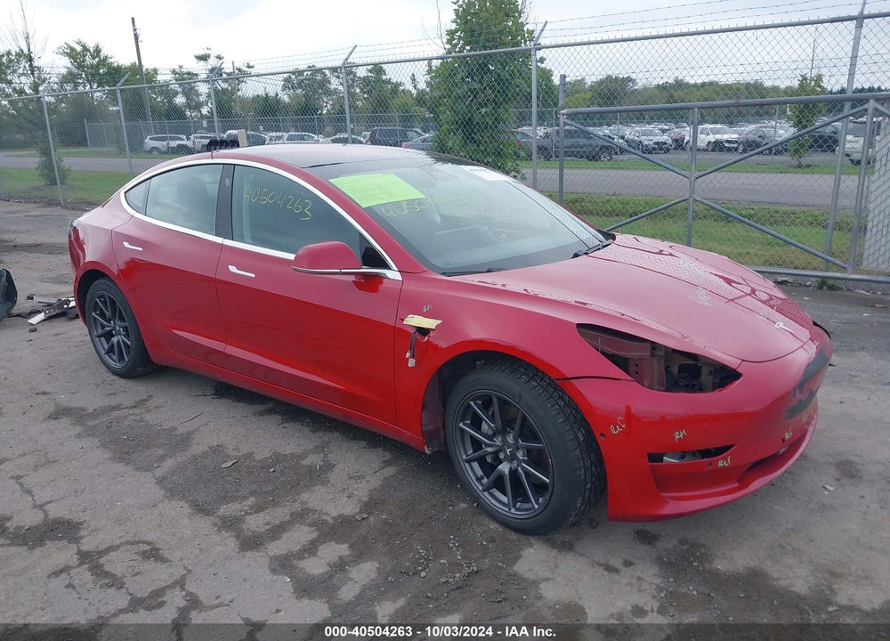 2018 TESLA MODEL 3 LONG RANGE/PERFORMANCE VIN: 5YJ3E1EB0JF054593
