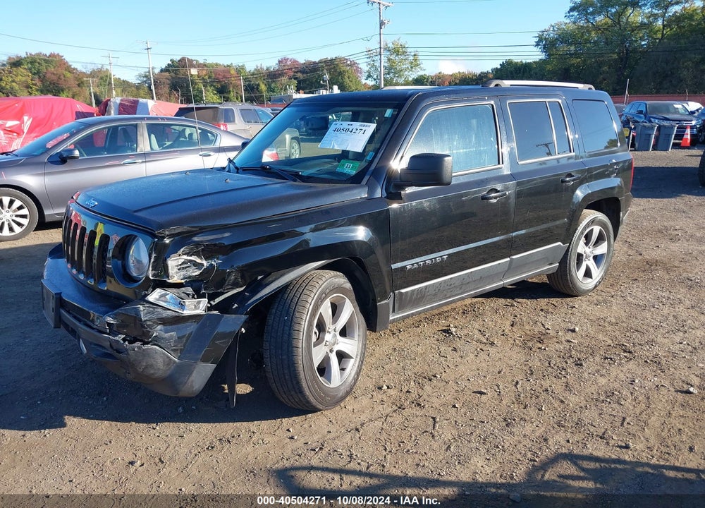 2017 JEEP PATRIOT HIGH ALTITUDE 4X4 VIN: 1C4NJRFB1HD152258