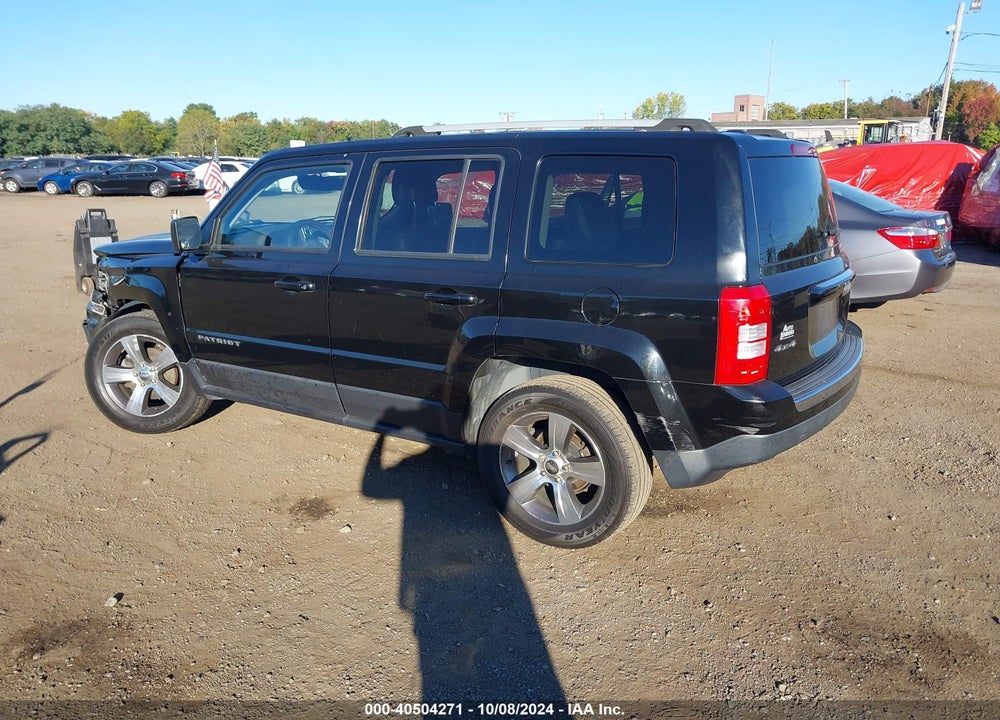 2017 JEEP PATRIOT HIGH ALTITUDE 4X4 VIN: 1C4NJRFB1HD152258