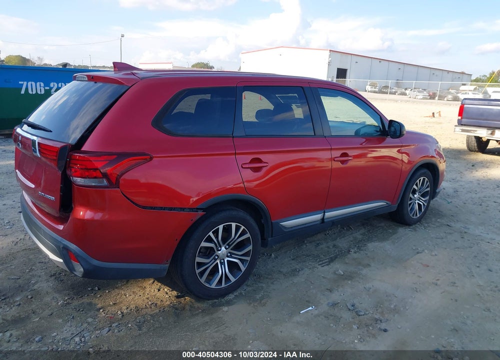 2017 MITSUBISHI OUTLANDER VIN: JA4AD2A38HZ011309