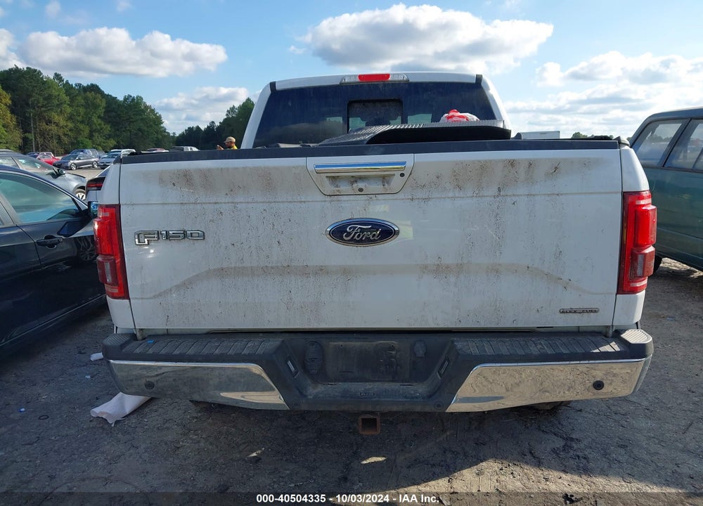 2016 FORD F-150 LARIAT VIN: 1FTEW1EFXGFB75516