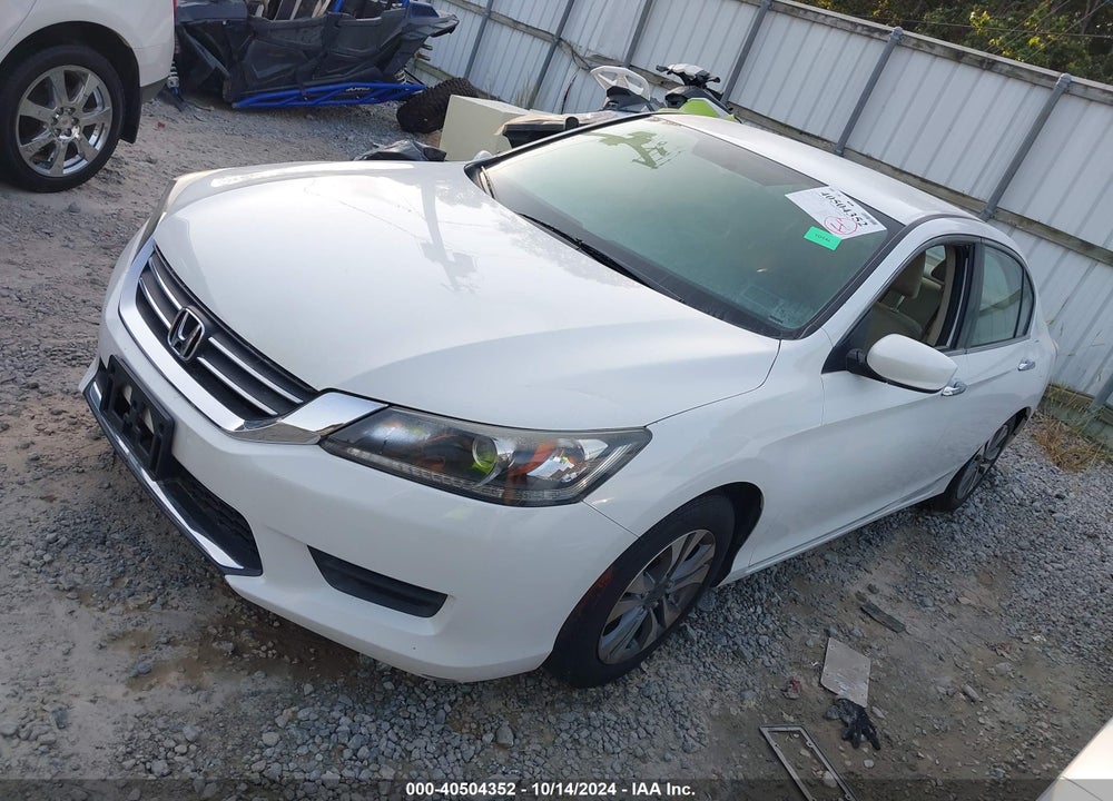 2014 HONDA ACCORD LX VIN: 1HGCR2F37EA254629