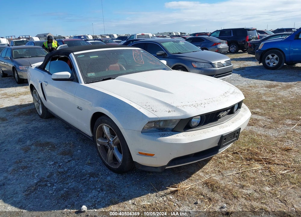 2011 FORD MUSTANG GT PREMIUM VIN: 1ZVBP8FF3B5148726