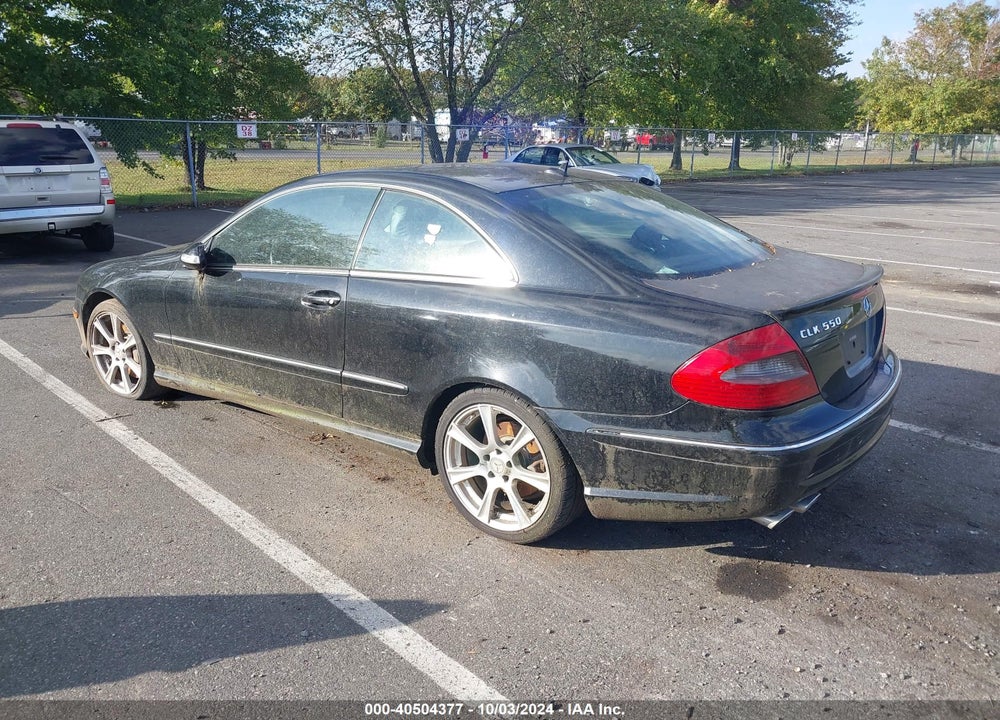 2009 MERCEDES-BENZ CLK 550 VIN: WDBTJ72H69F266220