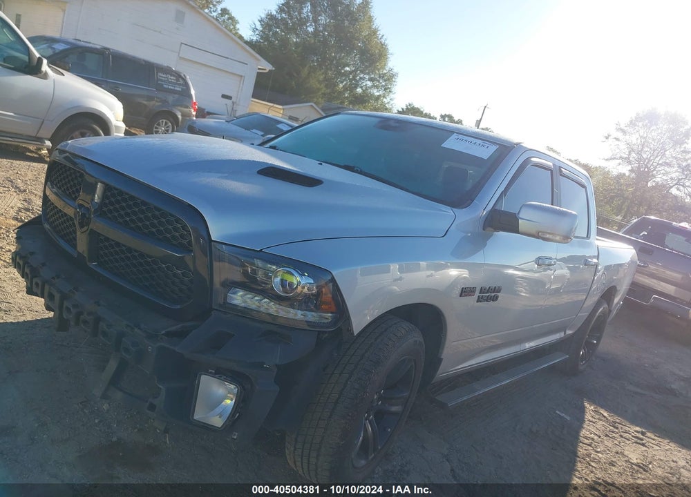 2017 RAM 1500 NIGHT 4X2 5'7 BOX VIN: 1C6RR6MT6HS751986