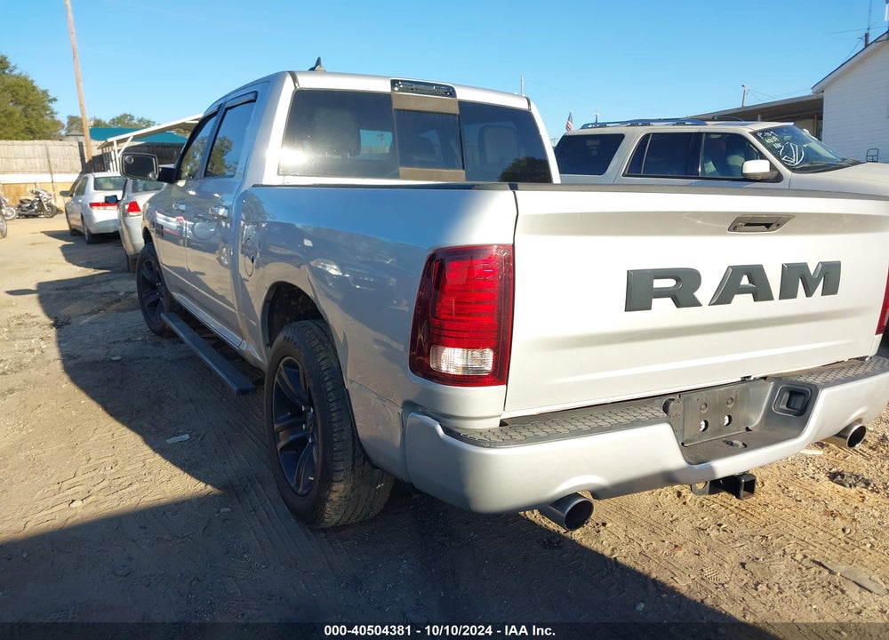 2017 RAM 1500 NIGHT 4X2 5'7 BOX VIN: 1C6RR6MT6HS751986