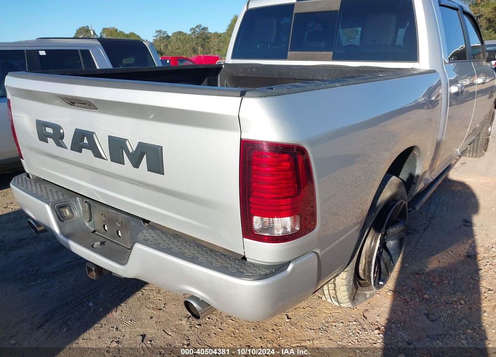 2017 RAM 1500 NIGHT 4X2 5'7 BOX VIN: 1C6RR6MT6HS751986