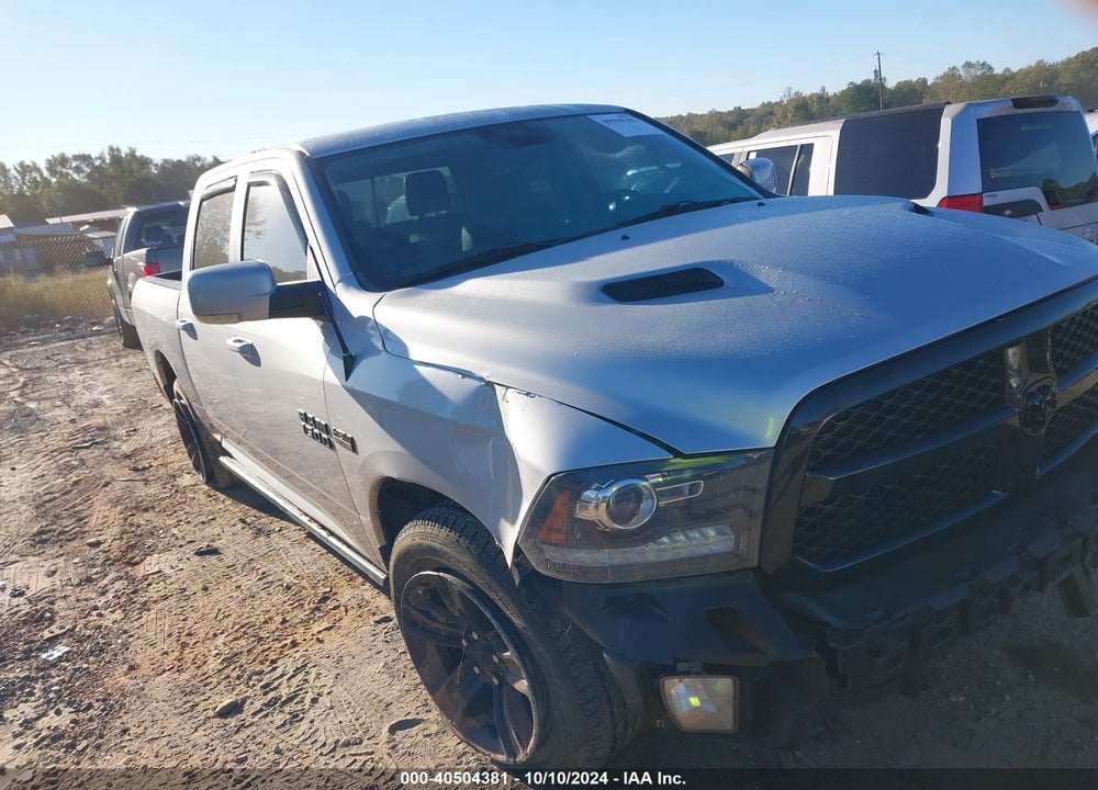 2017 RAM 1500 NIGHT 4X2 5'7 BOX VIN: 1C6RR6MT6HS751986