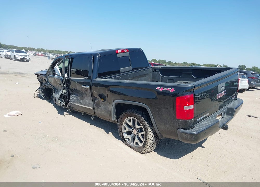 2014 GMC SIERRA 1500 SLT VIN: 3GTU2VECXEG106471