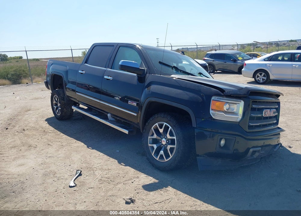 2014 GMC SIERRA 1500 SLT VIN: 3GTU2VECXEG106471