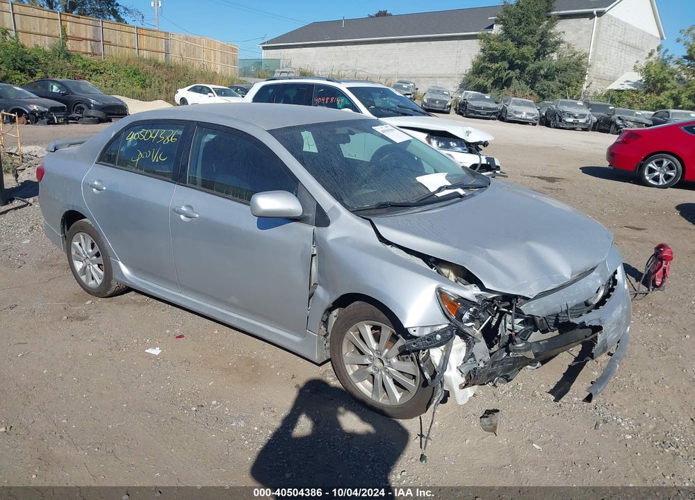 2010 TOYOTA COROLLA S VIN: 2T1BU4EE0AC449792