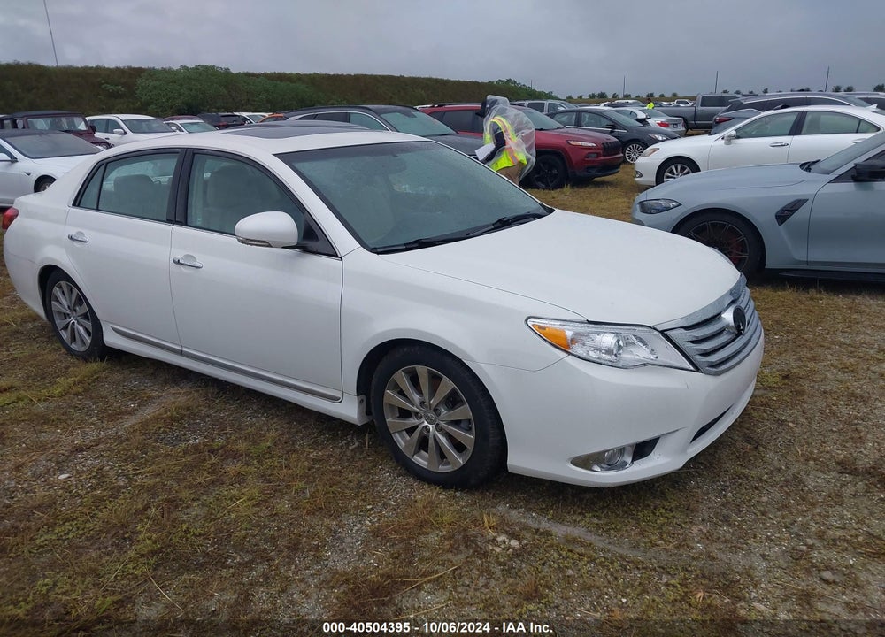 2011 TOYOTA AVALON LIMITED VIN: 4T1BK3DB3BU392687