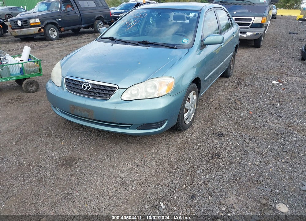 2005 TOYOTA COROLLA LE VIN: 2T1BR32E95C502852