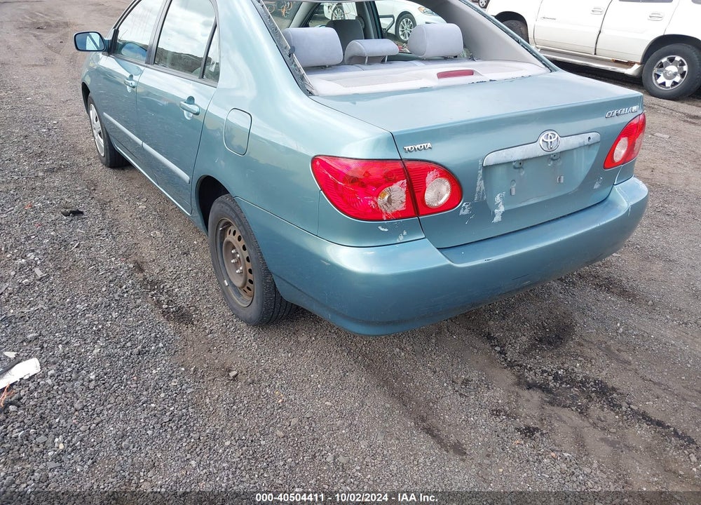 2005 TOYOTA COROLLA LE VIN: 2T1BR32E95C502852