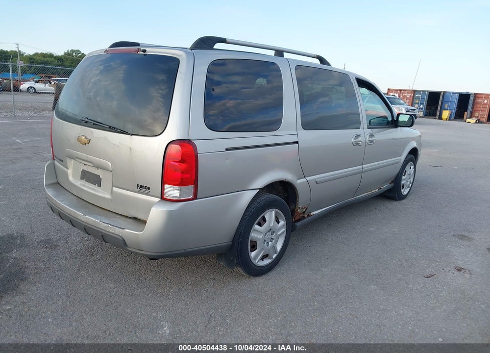 2008 CHEVROLET UPLANDER LT VIN: 1GNDV331X8D177322