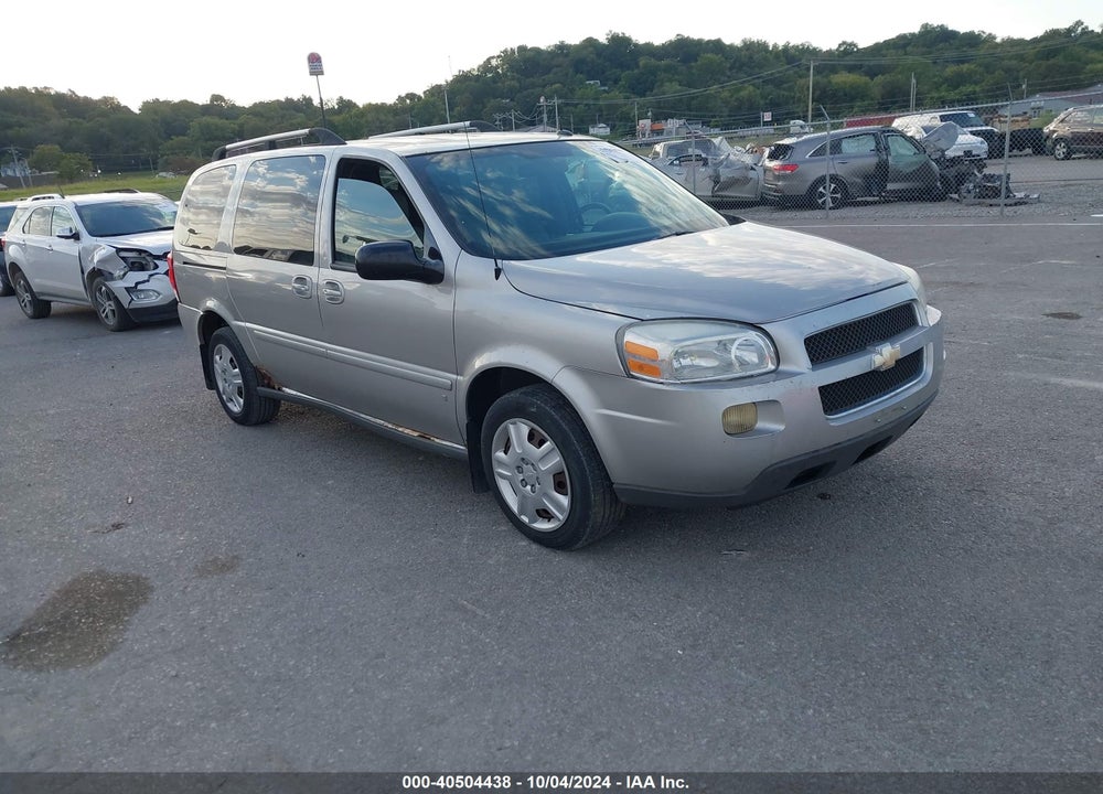 2008 CHEVROLET UPLANDER LT VIN: 1GNDV331X8D177322